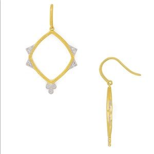 Fluer Bloom Open Drop Earrings